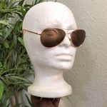 Fossil  Kellan Rose Gold Brown Aviator Sunglasses MS48 706 59.16-130 Photo 2