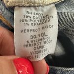 Gap Perfect Bootcut Jeans Dark Medium Wash Denim Womens Size 30/10Long Photo 5