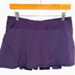 Lululemon  Skirt Pleated Athletic Tennis Golf Skort Purple Women's Size 8 Photo 1