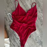 Urban Outfitters Out From Under Ruched thong bodysuit hot pink L NWT Barbiecore Photo 3