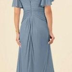Azazie NWT  Emmeline dress in Dusty Blue  Photo 1