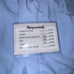 Alo Yoga  Alumni Athletic Shorts Women's L Seashell Blue Lightweight Drawstring Photo 6