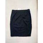 Magaschoni M Skirt Womens Size L Black White Knit Pencil Classic Pull On Photo 5