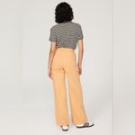 Hudson Jeans RTR sz 27 / 4 Hudson Orange Cargo Pants high rise creamsicle denim jeans Photo 2