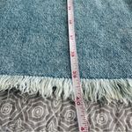 Pilcro Anthropologie  The Madi Front Slit Denim Maxi Skirt Faded Blue Wash Size 6 Photo 12