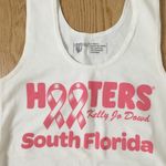 Hooters B26 Girl Worn Uniform Pink Ribbon Breast Cancer Tank South Florida Xs Photo 2