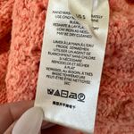 Free People  Cropped Knit Cardifan Sweater Wing Sleeve Coral Small‎ Spring Photo 4