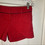 The Limited  Red Polka Dot Print Shorts size 2 Photo 4