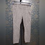 JoyLab  High Rise Brushed Jersey Brown And Black Leggings Photo 2