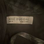 Mac Duggal  5124 Womens Dark Gray Beaded Long Sleeve Evening Gown Photo 12