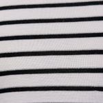 Charter Club  Women's Black & White Striped Long Sleeve T-Shirt-Large Photo 1