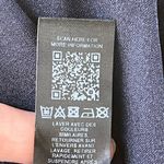 ASOS  DESIGN Cowl Neck Mini Dress With Drape Skirt Blue Satin Size 14. NEW Photo 14