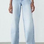 ZARA EUC  Light Wash Wide Leg Jeans Photo 4