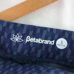 Betabrand  - Dress Pant Yoga Pants Blue Chevron -SP Photo 5