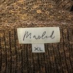 Marled XL Brown Knit Sleeveless Top Photo 3