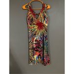 MT Collection Purple & Red Floral Burst V Photo 2