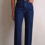 Lee Vtg  Jrs Size 9P Petite 26 Jeans 80s Tapered Leg High Rise Rigid Denim Riders Photo 0