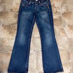 Silver Jeans  Lola Boot Cut Flared Stone Wash Embroidered Jeans, Size 29 Photo 2