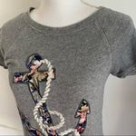 J.Crew  • Grey Anchor Short Sleeve Sweatshirt Photo 2