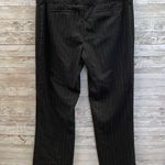 CAbi Womens 10 Pants #634 Trouser Black Pinstripe Wide Leg Business Professional Photo 3