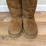 UGG  Australia Classic Tall Chestnut Brown Suede Boots, Size 6 Photo 5