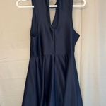 Sequin Hearts  Dress Blue Navy Photo 5