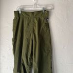 The North Face  Vintage Gore-Tex Olive Green Side Zip‎ Hiking Pants Outdoors Snow Photo 1