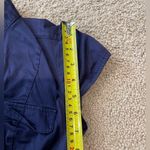 H&M  Button Front Purple knee-length Dress Shirt Photo 7