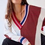 BDG Urban Outfitters Frazer Spliced Slouchy Sweater Photo 0