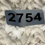 Rag and Bone  Women’s Size L White Tan Knit Lizette Striped Loose Sweater Tank Top Photo 7