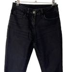 Sandro  Womens Black Skinny Denim Jeans Dark Wash Size FR 36 US Small Photo 1