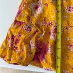 Ivy Jane  three tiered eyelet top in golden puffer Sleeve floral small oversized Photo 7