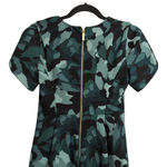 Calvin Klein NWT Green Camo Print Short Sleeve Knee Length Dress Pencil Size 8P Photo 5