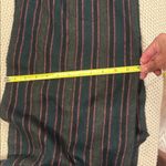 Striped Black and pink women’s 100%cashmere made England Scarf 65 Long Photo 2