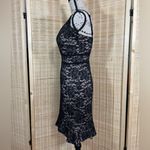 Morgan & Co . Black Lace Dress, Size: 7 Photo 4