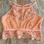 Zenana Outfitters Peach/Orange Lace Bralette NWOT Medium Photo 6