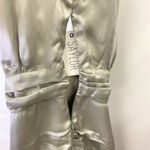 Saylor Madonna Silver Mini Dress Photo 6