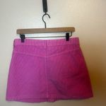 Free People Ray Cord Mini Skirt in Pink Frosting Photo 3