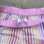 Xhilaration π©·ππ€ Striped Pink and White Bow Ribbon Tie Shorts - Size XS Photo 5
