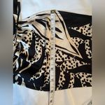 Future Collective by Alani Noelle Black and Tan floral Bandeau Crop Top Size XXL Photo 10