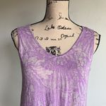 Chalet Floral Asymmetrical Hem Sleeveless Lavender Dress Size XS Photo 3