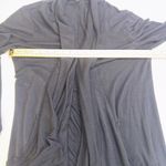 Athleta Classic Wrap Black Preppy Soft Athletic Lounge Dressy Cardigan Size M Photo 13