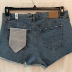 ZARA  high waisted cut off button fly denim sz 10 Photo 3