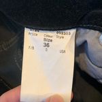 Cambio Black Velvet Jeans Pants Women’s Size 36 ~ Size 6 Photo 3