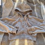 Mono B Clothing Mono B Brown Cropped Jacket Photo 0