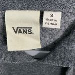 Vans Women’s Hoodie Small Heather Gray Terra Cotta Oversized Lightweight Warm Photo 1