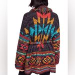 Free People  Wild Wild West Fringed Belted Cardigan - Size.‎ XS/S Photo 2