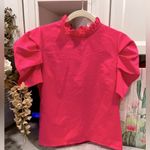 SheIn Privé Top High Neck Puffed Sleeve Plain Size M Photo 1