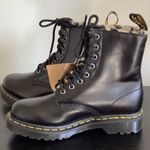 Dr. Martens Leopard Faux Fur lined boots Warmwair Sz 6 / 36 NWOB Photo 0