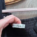Abercrombie & Fitch ‎ black linen corset romper women’s size XS Photo 5